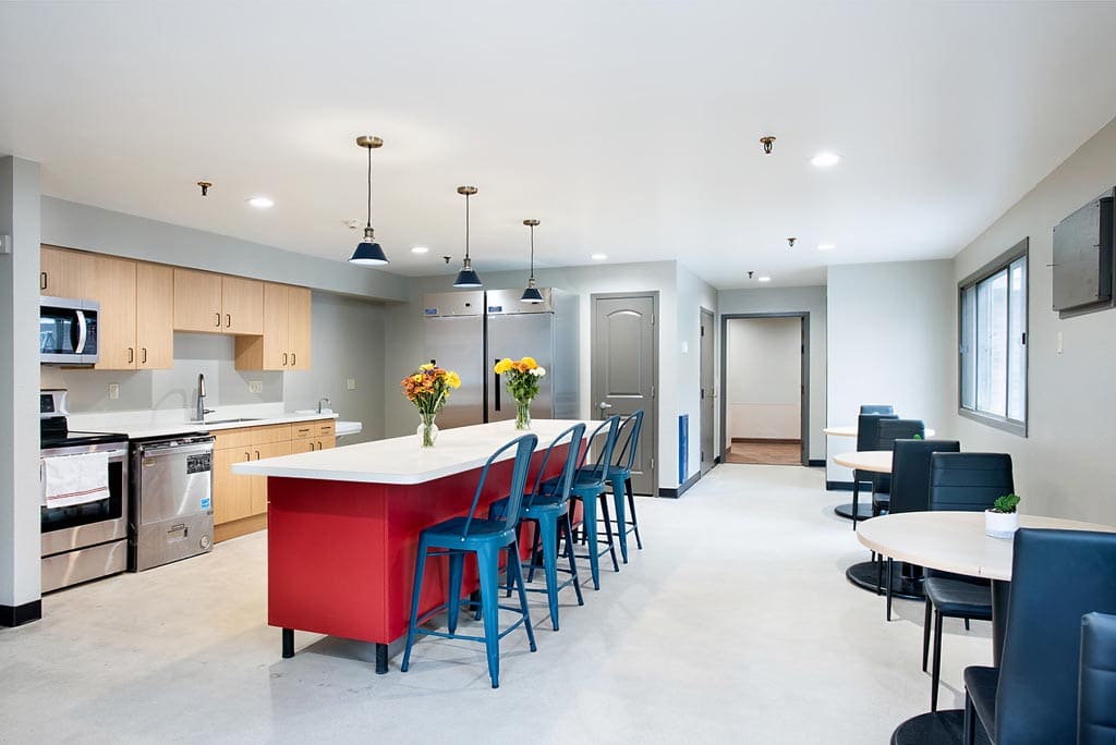 55th Street Apartment kitchen