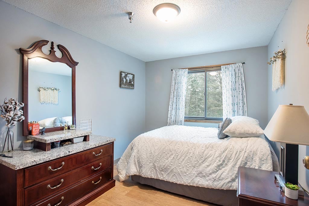 55th Street Apartment bedroom