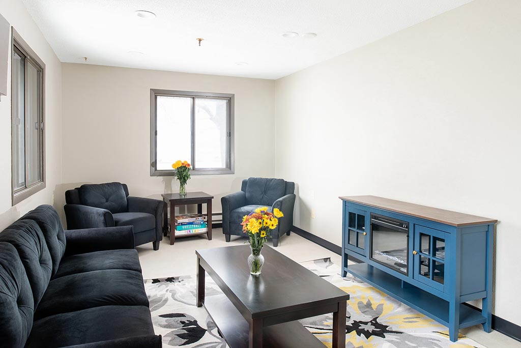 55th Steet Apartments sitting room