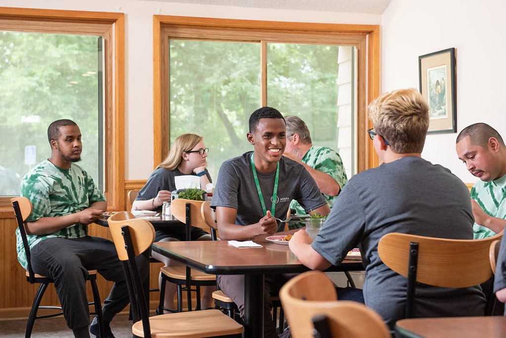 Folwell Flats Adapta Assisted Living dining